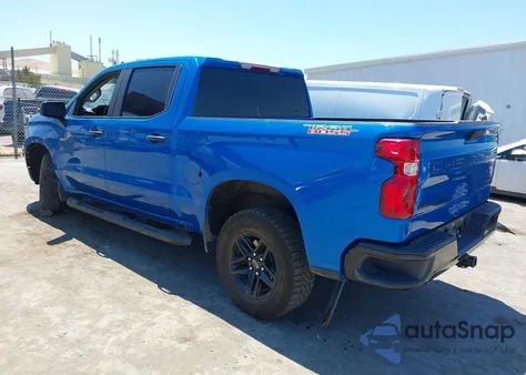 2023 Chevrolet Silverado 1500 4Wd Short Bed Custom Trail Boss from USA, damaged, VIN 3GCPDCEK3PG296412